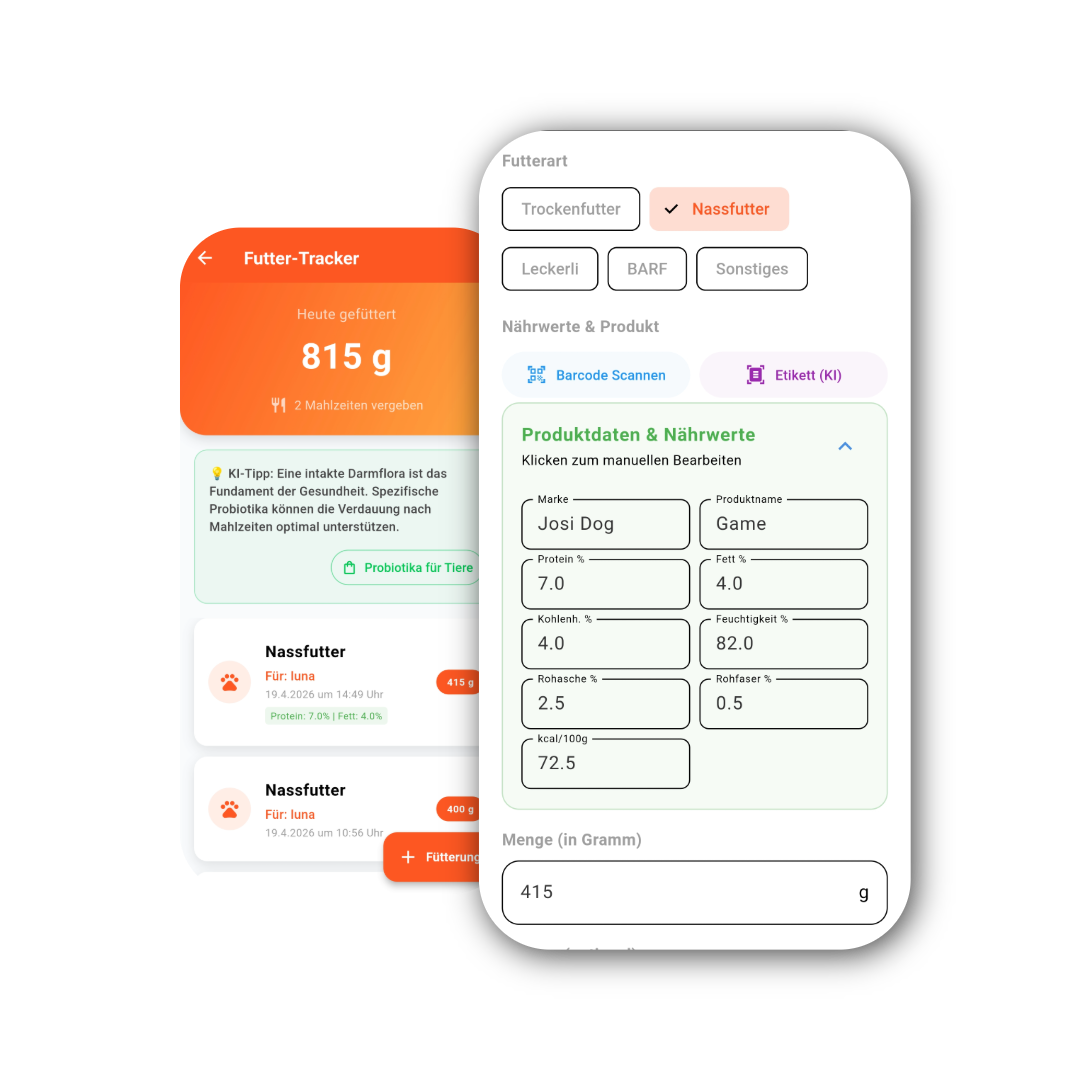 Futter Scanner UI